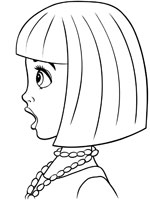 Coloriage de Makena