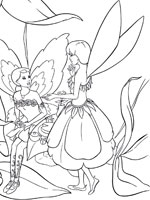 Coloriage de Mariposa et Willa