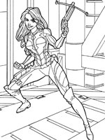 Coloriage de Scarlett