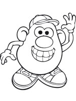 Coloriage de M. Patate