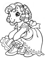 Coloriage de Poney danseur