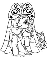 Coloriage de Salon de beaut&eacute;