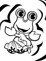 Coloriage de Crabe