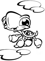 Coloriage de Tortue