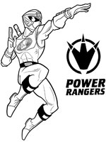 Coloriage de Power Rangers
