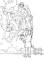 Coloriage de Bumblebee