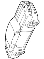 Coloriage de Bumblebee transform&eacute; en Camaro