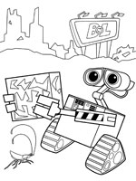 Coloriage de Wall-E