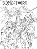 Coloriage de X-Men 3