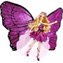 Coloriage de Barbie Mariposa