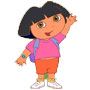 Coloriage de Dora l'Exploratrice