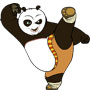 Coloriage de Kung Fu Panda